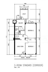 Blk 107 Tiong Bahru Orchid (Bukit Merah), HDB 3 Rooms #502636551